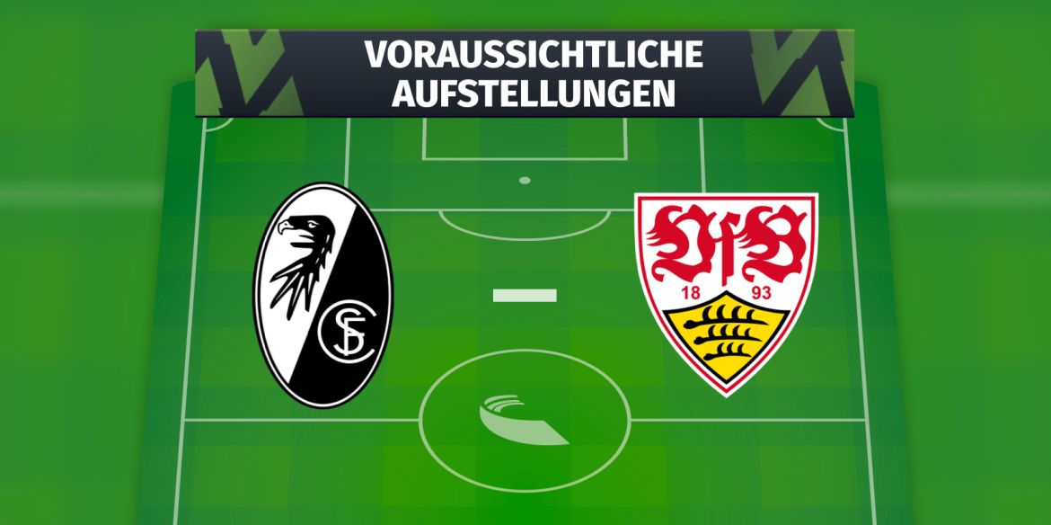 SC Freiburg – Borussia Mönchengladbach: Die voraussichtlichen Aufstellungen
